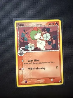 Ralts 61/101 Pokemon English EX Dragon Frontiers 2006 - Image 1