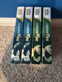 Pokemon 2x Leafeon + 2x Glaceon VSTAR Special Collection NEW SEALED - Image 4