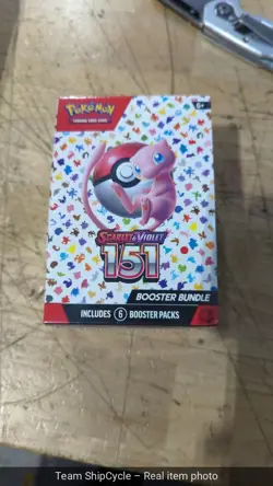 U19389 Factory Sealed Pokemon TCG Scarlet Violet 151 Booster Bundle Sea G2U - Image 3