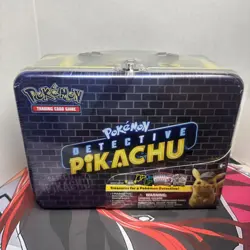 Pokemon Detective Pikachu Collectors Chest Lunch Box SEALED. EXTREMELY RARE! 820650805387 - Image 1