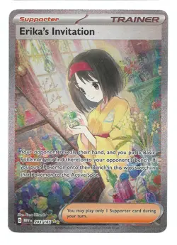 Erika's Invitation 203/165 Sv: Scarlet & Violet 151 Holo Pokemon TCG - NM - Image 1