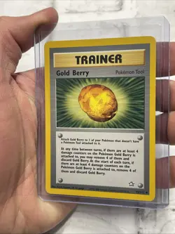 Gold Berry - 93/111 - Neo Genesis - Unlimited - Uncommon - Pokemon NM Near Mint - Image 2