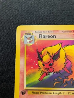 NM Pokemon 1st Edition Flareon Jungle Set 19/64 - Image 2