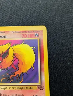 NM Pokemon 1st Edition Flareon Jungle Set 19/64 - Image 3