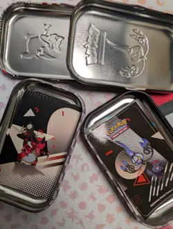 Pokemon Black Bolt White Flare Mini Tin EMPTY - Image 2