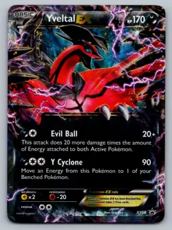 Pokemon TCG XY Promos Yveltal EX XY08 - Image 1