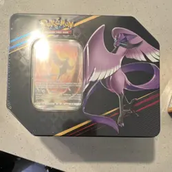 Pokemon Crown Zenith Tin Galarian Articuno Sealed Promo Booster Kit 2023 - Image 1