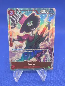 One Piece Starter Deck EX: Gear 5 Brook ST21-012 Parallel Alternate Alt Art NM - Image 1
