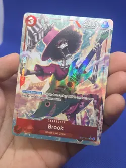 One Piece Starter Deck EX: Gear 5 Brook ST21-012 Parallel Alternate Alt Art NM - Image 2