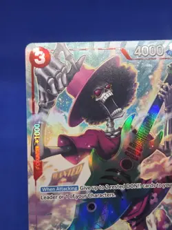 One Piece Starter Deck EX: Gear 5 Brook ST21-012 Parallel Alternate Alt Art NM - Image 3