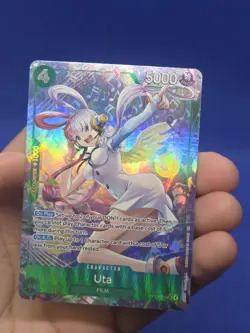 One Piece Carrying On His Will Uta OP13-023 Alternate Art SR Super Rare NM - Image 2