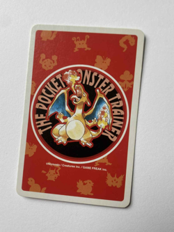 Gyarados 2 of Hearts Pokemon Poker No. 130 Charizard Red Deck Playing Card 1996 - Image 2