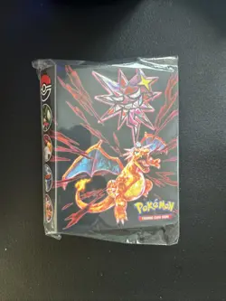 Pokemon Mini Card Portfolio - 30 Pages - NEW SEALED Charizard Binder - Image 1