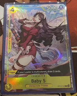 Baby 5 OP12-112 Promo Premium Card Best Selection Vol. 5 - Image 1