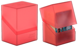 Ultimate Guard Boulder 80+ Ruby Standard Size Deck Case Card Storage Box New mtg - Image 1