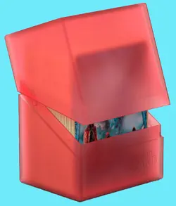 Ultimate Guard Boulder 80+ Ruby Standard Size Deck Case Card Storage Box New mtg - Image 3