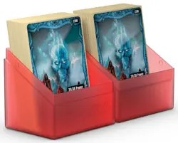 Ultimate Guard Boulder 80+ Ruby Standard Size Deck Case Card Storage Box New mtg - Image 5