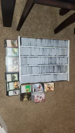 HUGE MAGIC THE GATHERING MTG 8000+ CARD LOT BULK UNCOMMONS AND COMMONS! - Image 2