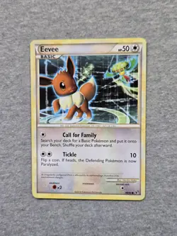 Eevee 48/90 Undaunted Regular - Pokemon Trading Card - Image 1