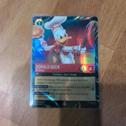 Disney Lorcana Magical Places Donald Duck EPCOT Promo Cards Set - Image 1