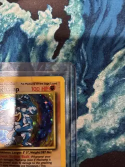 Pokemon TCG Machamp Holo Unlimited Rare 1st Edition Card 8/102 - Image 5