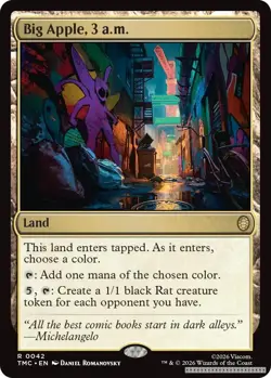 TCG MTG Big Apple, 3 a.m. [TMC - 42] - NM [Normal] - Image 1