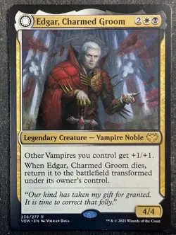 Edgar, Charmed Groom - Innistrad Crimson Vow (MTG) - Image 1