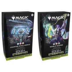 MTG Magic Edge of Eternities Commander Deck WORLD SHAPER COUNTER INTELLIGENCE - Image 1