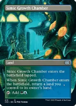 Simic Growth Chamber (Borderless) 412 UC Double Masters 2022 MTG 2X2 - Image 1