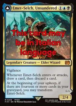 MTG EMET-SELCH, UNSUNDERED EXC - EMET-SELCH, INDIVISO 218 - FIN - MAGIC - Image 1
