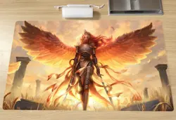 Magic the Gathering Aurelia, the Warleader MTG Playmat TCG CCG Card Game Mat Pad - Image 1