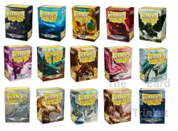 100 Dragon Shield Classic Deck Protector Sleeves Standard Card Size 63 x 88mm - Image 1