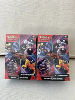 Pokemon Scarlet & Violet Destined Rivals Booster Bundle Box Sealed (2) - Image 1