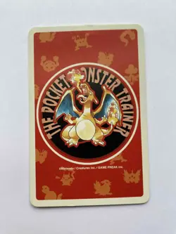 Omanyte 7 Of Hearts Pokemon Poker Charizard Red Deck Playing Card 1996 - Image 2