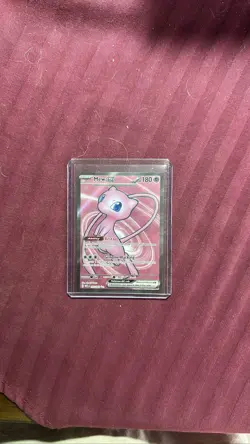 Mew ex 193/165 Scarlet & Violet 151 Full Art Ultra Holo Pokemon TCG - Image 1