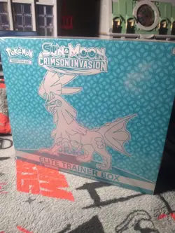 Pokemon Sun & Moon Crimson Invasion ETB New ! Mint! - Image 1