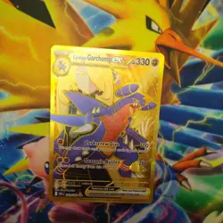 Pokemon TCG Cynthia's Garchomp EX FOIL 241/182 Sv10: Destined Rivals PRISTINE - Image 4