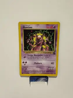 Mewtwo 14 Black Star Promo Vintage Pokemon TCG LP- - Image 1