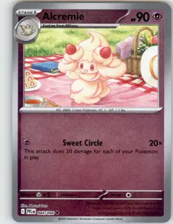 Pokemon Alcremie Uncommon Reverse Holofoil PFL 044/094 NM - Image 1
