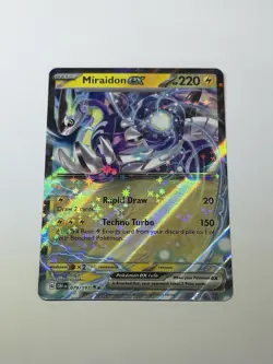 Miraidon ex 079/197 Sv03: Obsidian Flames Pokemon - English Near Mint Holo Rare - Image 1