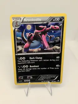 Krookodile 66/108 Holo Rare Black & White Dark Explorers Pokemon - Image 1