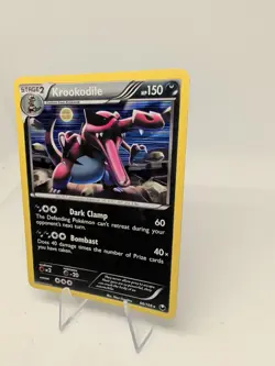 Krookodile 66/108 Holo Rare Black & White Dark Explorers Pokemon - Image 3