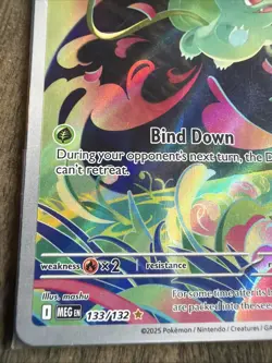 Pokemon TCG Bulbasaur #133/132 ME01: Mega Evolutions Illustration Rare SEALED - Image 4