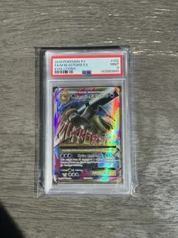 Pokemon XY Evolutions 2016 Full Art M Mega Blastoise EX 102/108 PSA 9 MINT - Image 1
