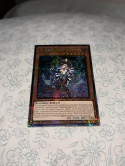Yu-Gi-Oh Nightmare Apprentice LEDE-EN029 Quarter Century Secret Rare 1st Edition - Image 2
