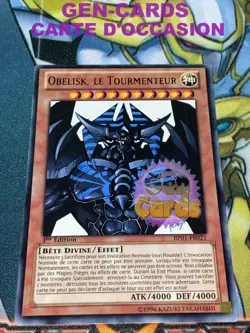 CARTE Yu Gi Oh OBELISK, LE TOURMENTEUR BP01-FR021 1ere edition STARFOIL - Image 1