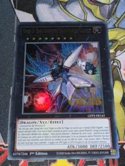CARTE Yu Gi Oh NUMERO 38 : ESPOIR ANNONCIATEUR DRAGON TITANESQUE GALACTIQUE GFP2 - Image 1