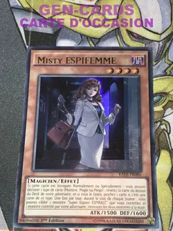CARTE Yu Gi Oh MISTY ESPIFEMME RATE-FR086 1ere edition - Image 1