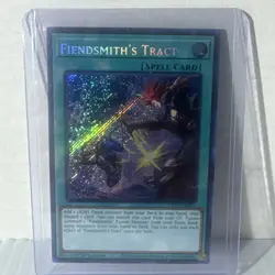Fiendsmith's Tract 1st Edition Secret Rare INFO-EN061 The Infinite Forbidden LP - Image 1