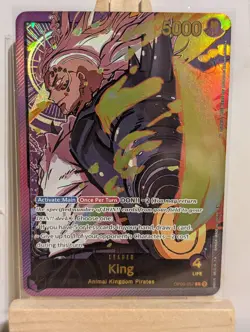 King OP08-057 Alt Rare One Piece Card Game English - Image 1
